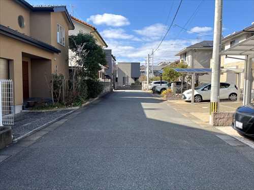 前面道路