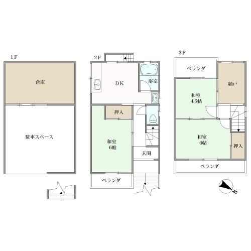 間取り図です。