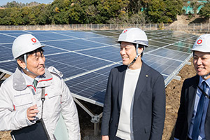 本部と現場が一體になって事業を推進