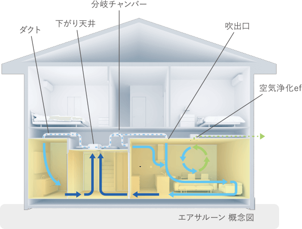 エアサルーン概念図