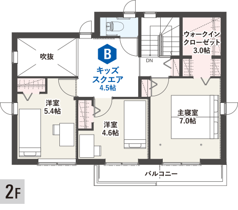 2F間取り図