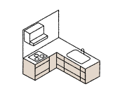 キッチンのレイアウト2