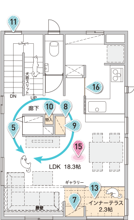 間取り図2F