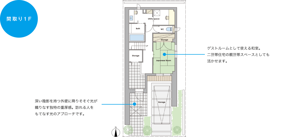 間取り1F