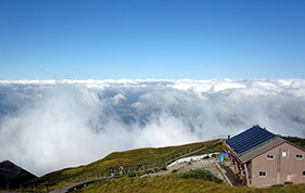 大山山頂の雲(yún)海