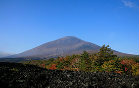 焼き走り溶巖流