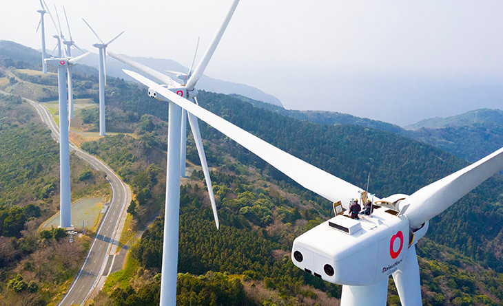 佐田岬風力発電事業（愛媛県 伊方町佐田岬）