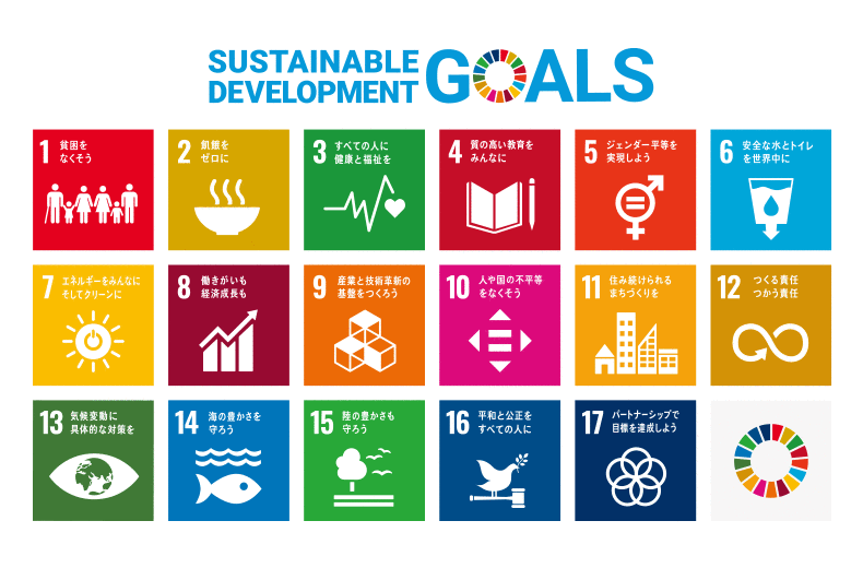 SUSTAINABLE DEVELOPMENT GOALS 世界を変えるための17の目標(biāo)