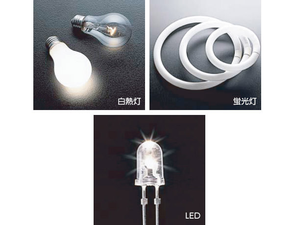 白熱燈?蛍光燈?LED