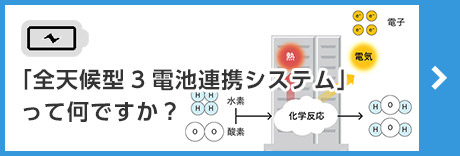 「全天候型3電池連攜システム」ってなんですか？